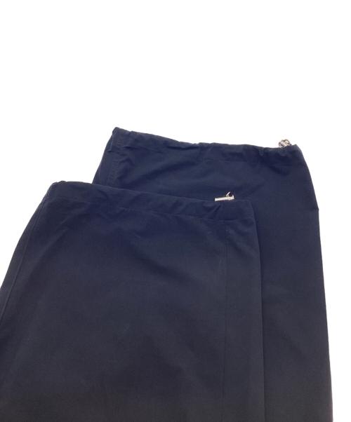 BoTT（ボット）BoTT (ボット) TTT MSW (ティー) ロゴ刺繍トラックパンツ ネイビー サイズ:Lの古着・服飾アイテム