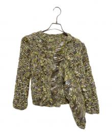 HaaT（ハート）の古着「アシンメトリージャケット」｜グリーン