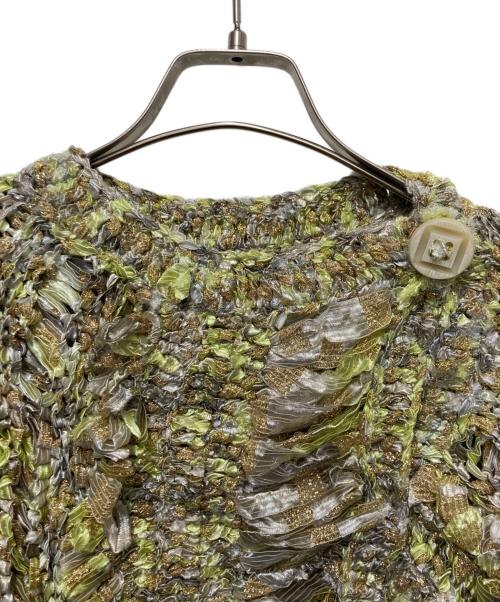 HaaT（ハート）Haat (ハート) アシンメトリージャケット グリーン サイズ:2の古着・服飾アイテム