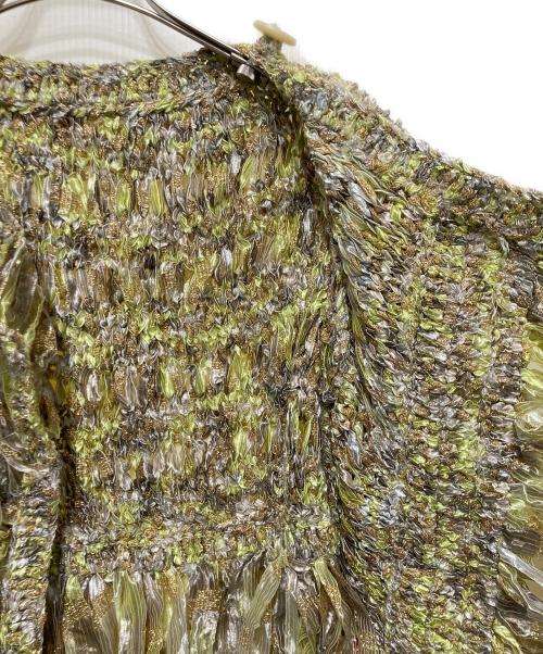 HaaT（ハート）Haat (ハート) アシンメトリージャケット グリーン サイズ:2の古着・服飾アイテム