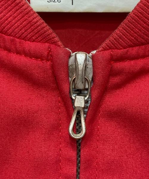 digawel（ディガウェル）digawel (ディガウェル) ポリコットンブルゾン レッド サイズ:1の古着・服飾アイテム