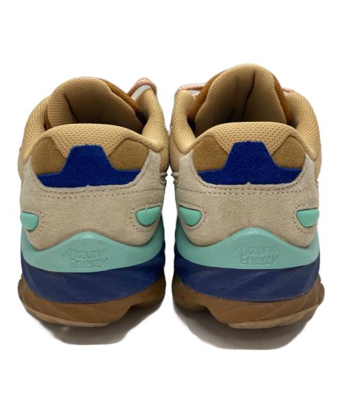 MIZUNO（ミズノ）MIZUNO (ミズノ) DIGAWEL (ディガウェル) ウエーブ ライダー ベータ ベージュ×ブルー サイズ:US7.5の古着・服飾アイテム