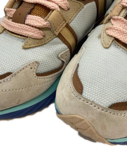 MIZUNO（ミズノ）MIZUNO (ミズノ) DIGAWEL (ディガウェル) ウエーブ ライダー ベータ ベージュ×ブルー サイズ:US7.5の古着・服飾アイテム