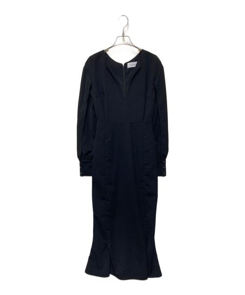 Knuth Marf（クヌースマーフ）Knuth Marf (クヌースマーフ) マーメイドワンピース ブラック サイズ:Mの古着・服飾アイテム