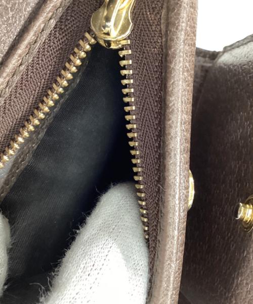 GUCCI（グッチ）GUCCI (グッチ) オフディア三つ折り財布 ベージュの古着・服飾アイテム