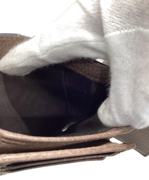 GUCCI（グッチ）GUCCI (グッチ) オフディア三つ折り財布 ベージュの古着・服飾アイテム