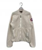 CANADA GOOSEカナダグース）の古着「フリースジャケット」｜ホワイト