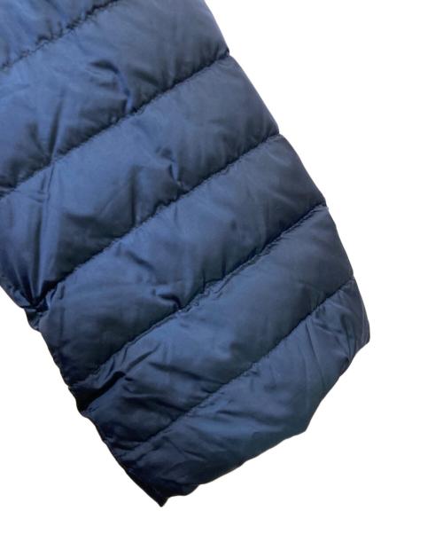 TATRAS（タトラス）TATRAS (タトラス) Demi-Luxe Beams (デミルクス ビームス) 別注 アカッチャ ノーカラーダウンジャケット ネイビー サイズ:3の古着・服飾アイテム