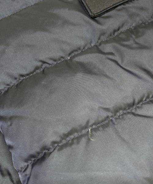 TATRAS（タトラス）TATRAS (タトラス) Demi-Luxe Beams (デミルクス ビームス) 別注 アカッチャ ノーカラーダウンジャケット ネイビー サイズ:3の古着・服飾アイテム