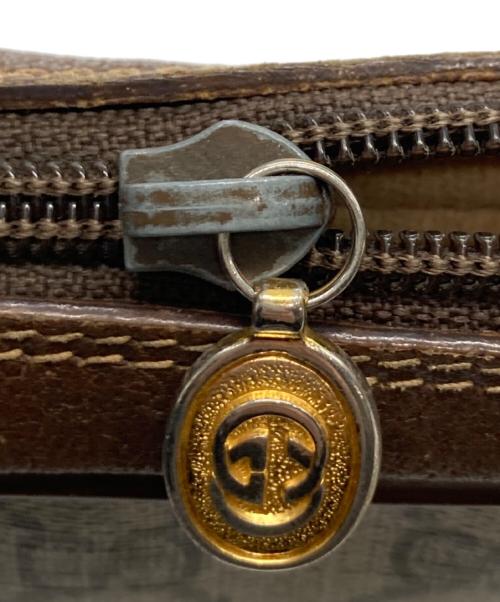 GUCCI（グッチ）GUCCI (グッチ) シェリーラインショルダーバッグ ブラウンの古着・服飾アイテム