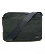 PORTERポーター）の古着「ハイブリッド ショルダーバッグ」｜ブラック