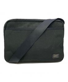 PORTER（ポーター）の古着「ハイブリッド ショルダーバッグ」｜ブラック