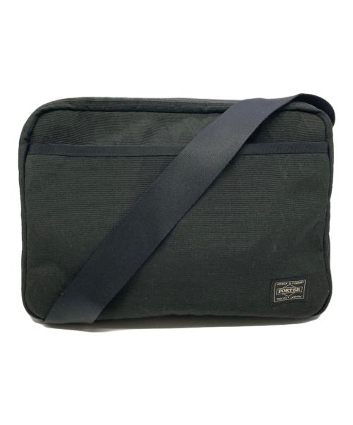 PORTER（ポーター）PORTER (ポーター) ハイブリッド ショルダーバッグ ブラックの古着・服飾アイテム