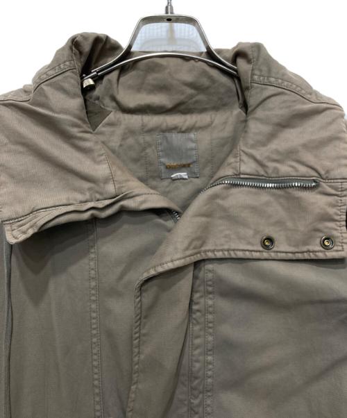 DIESEL（ディーゼル）DIESEL (ディーゼル) ミリタリージャケット ベージュ サイズ:XSの古着・服飾アイテム