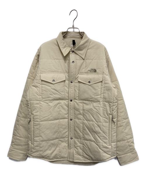 THE NORTH FACE（ザ ノース フェイス）THE NORTH FACE (ザ ノース フェイス) メドウウォームシャツ アイボリー(ケルプタン) サイズ:Lの古着・服飾アイテム