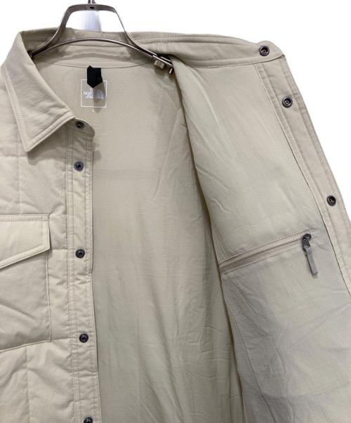 THE NORTH FACE（ザ ノース フェイス）THE NORTH FACE (ザ ノース フェイス) メドウウォームシャツ アイボリー(ケルプタン) サイズ:Lの古着・服飾アイテム