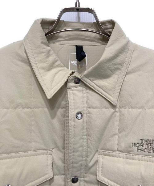 THE NORTH FACE（ザ ノース フェイス）THE NORTH FACE (ザ ノース フェイス) メドウウォームシャツ アイボリー(ケルプタン) サイズ:Lの古着・服飾アイテム