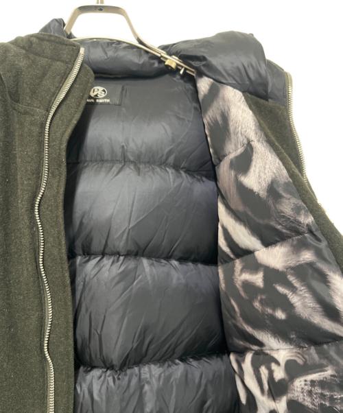 PS Paul Smith（ＰＳポールスミス）PS Paul Smith (ＰＳポールスミス) ダウンジャケット グリーン サイズ:Sの古着・服飾アイテム