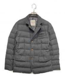MONCLER（モンクレール）の古着「RODIN テーラードダウンジャケット」｜グレー