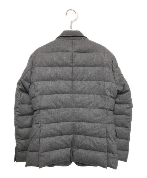 MONCLER（モンクレール）MONCLER (モンクレール) RODIN テーラードダウンジャケット グレー サイズ:1の古着・服飾アイテム