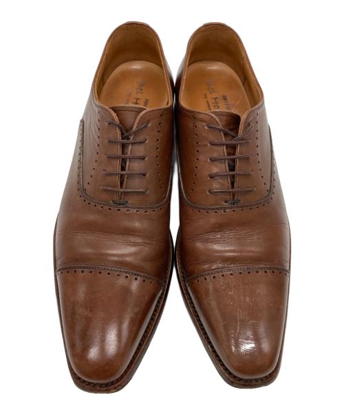 SCOTCH GRAIN（スコッチグレイン）SCOTCH GRAIN (スコッチグレイン) ベルオムストレートチップシューズ ブラウン サイズ:24 2/1の古着・服飾アイテム