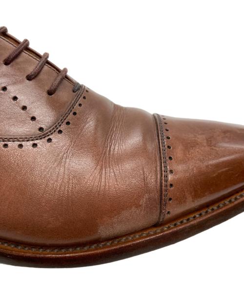 SCOTCH GRAIN（スコッチグレイン）SCOTCH GRAIN (スコッチグレイン) ベルオムストレートチップシューズ ブラウン サイズ:24 2/1の古着・服飾アイテム