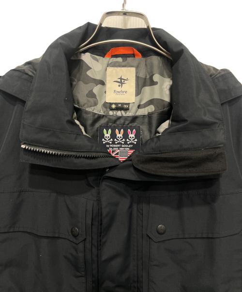 FOX FIRE（フォックスファイヤー）FOX FIRE (フォックスファイヤー) Psycho Bunny (サイコ バニー) フォトレックジャケット ブラック サイズ:Ｍの古着・服飾アイテム
