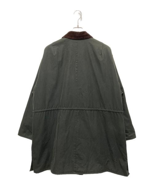 Barbour（バブアー）Barbour (バブアー) KAPTAIN SUNSHINE (キャプテンサンシャイン) スタンドカラートラベラーコート オリーブ サイズ:38の古着・服飾アイテム