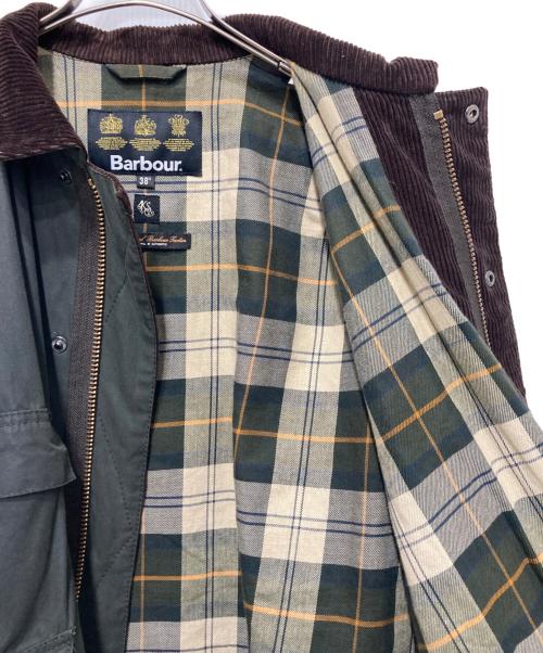 Barbour（バブアー）Barbour (バブアー) KAPTAIN SUNSHINE (キャプテンサンシャイン) スタンドカラートラベラーコート オリーブ サイズ:38の古着・服飾アイテム