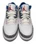 NIKE (ナイキ) AIR JORDAN 3 RETRO / ハイカットスニーカー ホワイト×ブルー サイズ:US9.5/UK8.5/EUR43：12000円