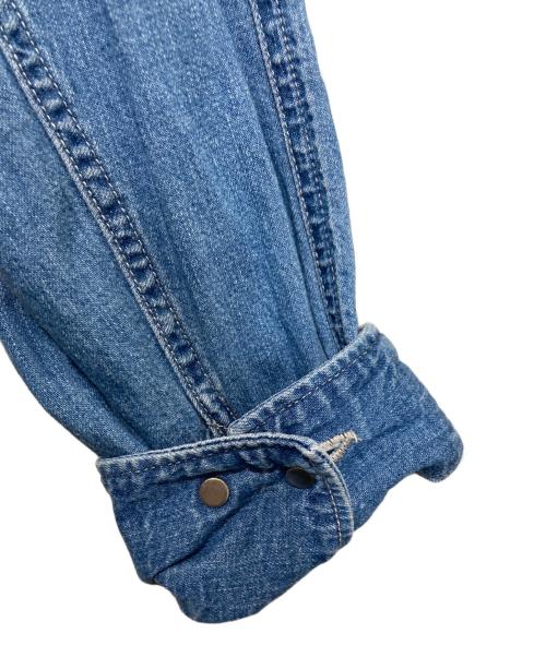 JOHNBULL（ジョンブル）JOHNBULL (ジョンブル) デニムカバーオールジャケット ブルー サイズ:Ｓの古着・服飾アイテム