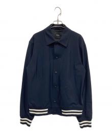 theory（セオリー）の古着「バーシティジャケット」｜ネイビー