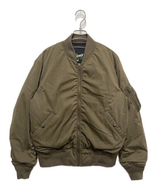 Schott（ショット）Schott (ショット) NANGA (ナンガ) ヒノック MA-1 ジャケット カーキ サイズ:Ｍの古着・服飾アイテム