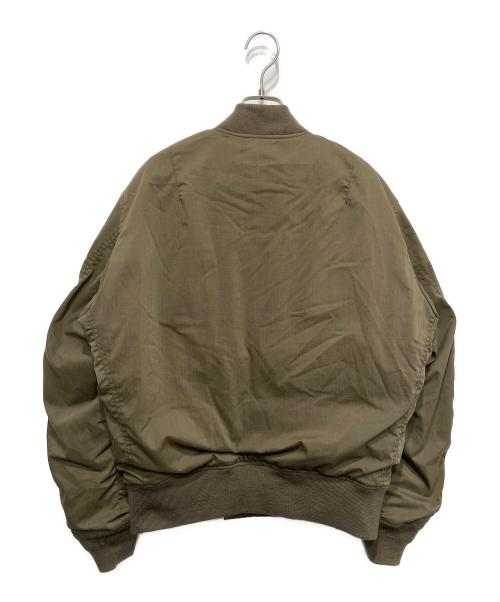 Schott（ショット）Schott (ショット) NANGA (ナンガ) ヒノック MA-1 ジャケット カーキ サイズ:Ｍの古着・服飾アイテム