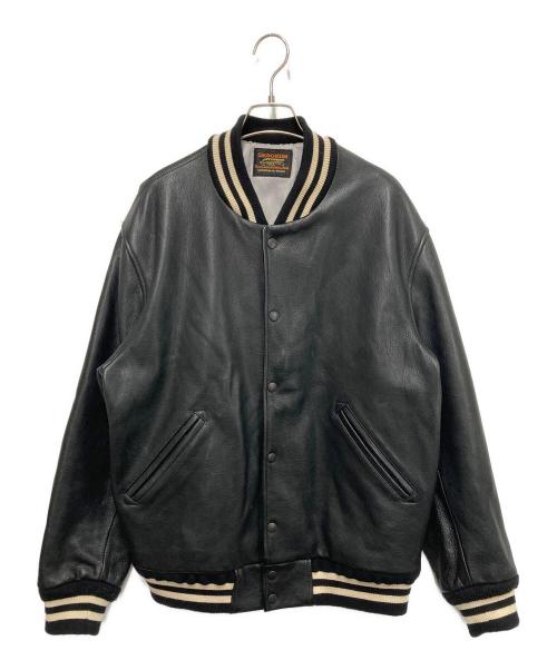 skookum（スクーカム）skookum (スクーカム) EDIFICE (エディフィス) 別注 レザー スタジャン ブラック サイズ:Ｍの古着・服飾アイテム