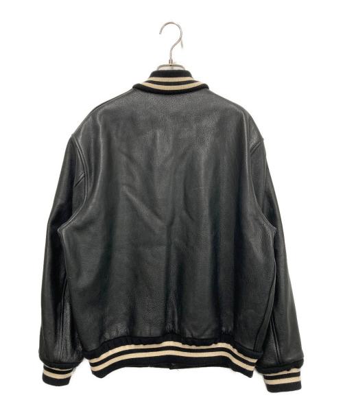 skookum（スクーカム）skookum (スクーカム) EDIFICE (エディフィス) 別注 レザー スタジャン ブラック サイズ:Ｍの古着・服飾アイテム