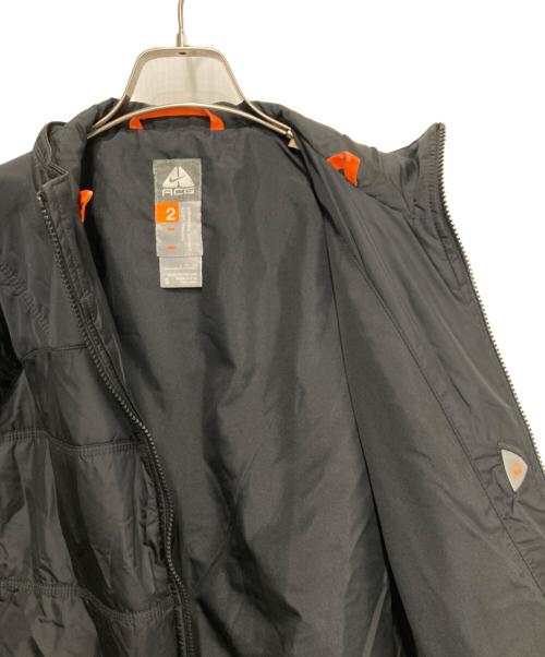 NIKE ACG（ナイキエーシージー）NIKE ACG (ナイキエーシージー) 中綿ジャケット ブラック サイズ:Ｓの古着・服飾アイテム