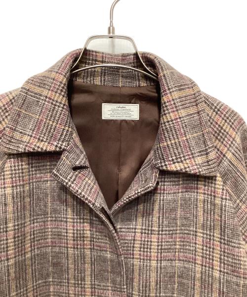 JOURNAL STANDARD relume（ジャーナルスタンダード レリューム）JOURNAL STANDARD relume (ジャーナルスタンダード レリューム) ウールビーバーステンカラーショートコート ベージュ サイズ:FREEの古着・服飾アイテム