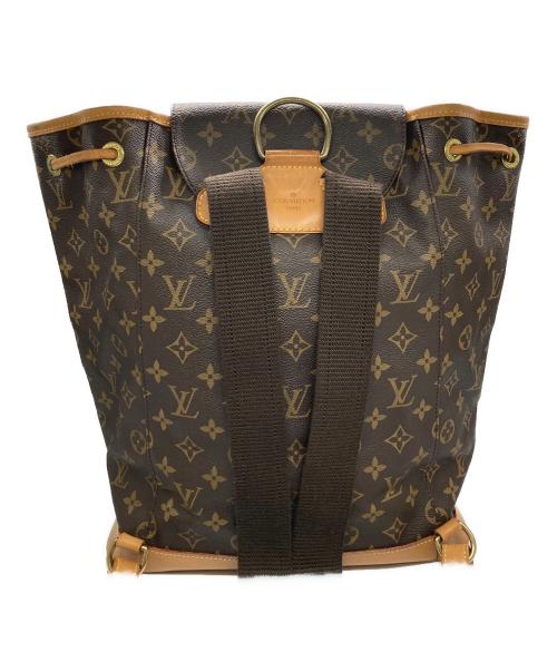 LOUIS VUITTON（ルイ ヴィトン）LOUIS VUITTON (ルイ ヴィトン) モンスリGM / リュック ブラウンの古着・服飾アイテム