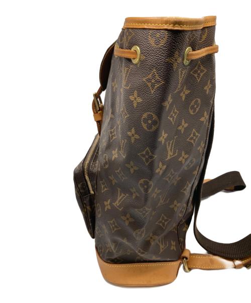 LOUIS VUITTON（ルイ ヴィトン）LOUIS VUITTON (ルイ ヴィトン) モンスリGM / リュック ブラウンの古着・服飾アイテム
