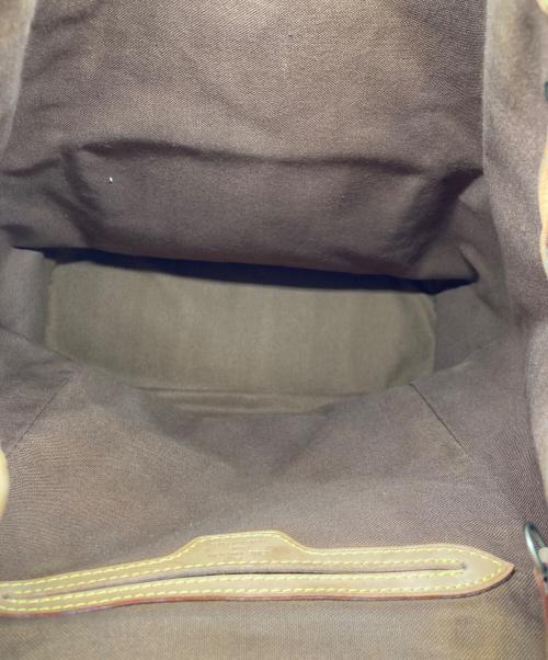 LOUIS VUITTON（ルイ ヴィトン）LOUIS VUITTON (ルイ ヴィトン) モンスリGM / リュック ブラウンの古着・服飾アイテム