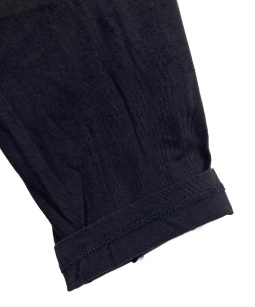 Yohji Yamamoto pour homme（ヨウジヤマモト プールオム）Yohji Yamamoto pour homme (ヨウジヤマモト プールオム) COTTON SINGLE JERSEY ROUND NECK LONG SLV T ブラック サイズ:3の古着・服飾アイテム