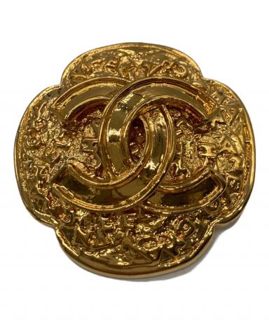 中古・古着通販】CHANEL (シャネル) ココマークブローチ ゴールド