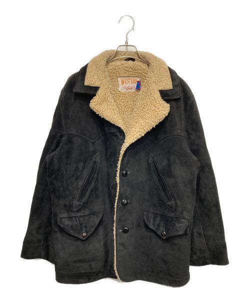 Schott（ショット）Schott (ショット) ウエスタンランチコート ブラック サイズ:42の古着・服飾アイテム