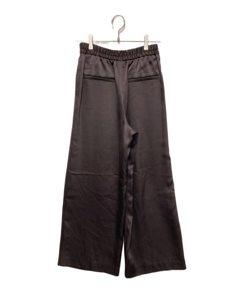 IENA（イエナ）IENA (イエナ) ダブルサテンイージーパンツ ブラウン サイズ:38の古着・服飾アイテム