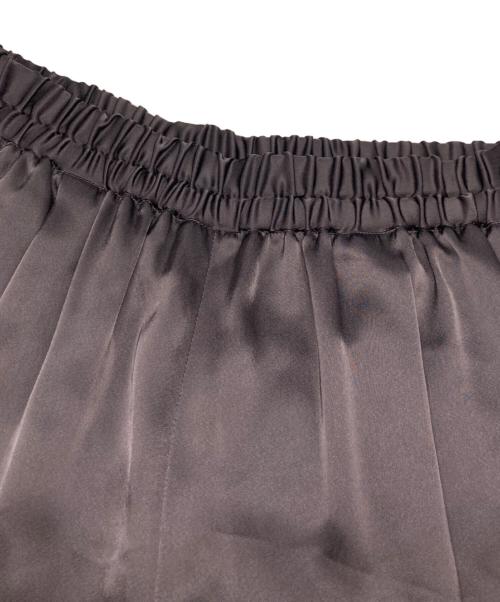 IENA（イエナ）IENA (イエナ) ダブルサテンイージーパンツ ブラウン サイズ:38の古着・服飾アイテム