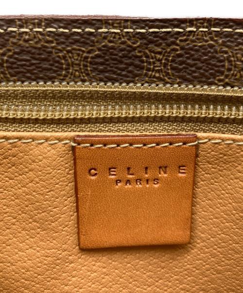 CELINE（セリーヌ）CELINE (セリーヌ) マカダム柄トートバッグ ブラウンの古着・服飾アイテム