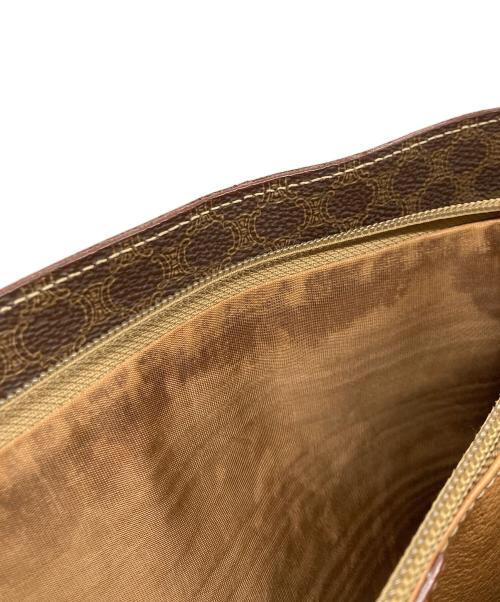 CELINE（セリーヌ）CELINE (セリーヌ) マカダム柄トートバッグ ブラウンの古着・服飾アイテム