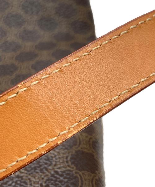 CELINE（セリーヌ）CELINE (セリーヌ) マカダム柄トートバッグ ブラウンの古着・服飾アイテム