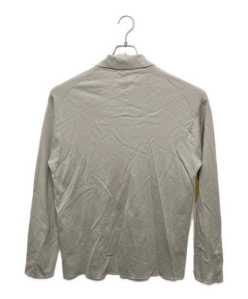 BATONER（バトナ―）BATONER (バトナ―) 32G SMOOTH WOOL POLO ベージュ サイズ:3の古着・服飾アイテム